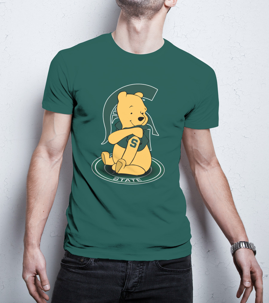 Michigan State Spartans Winnie The Pooh State T-Shirt