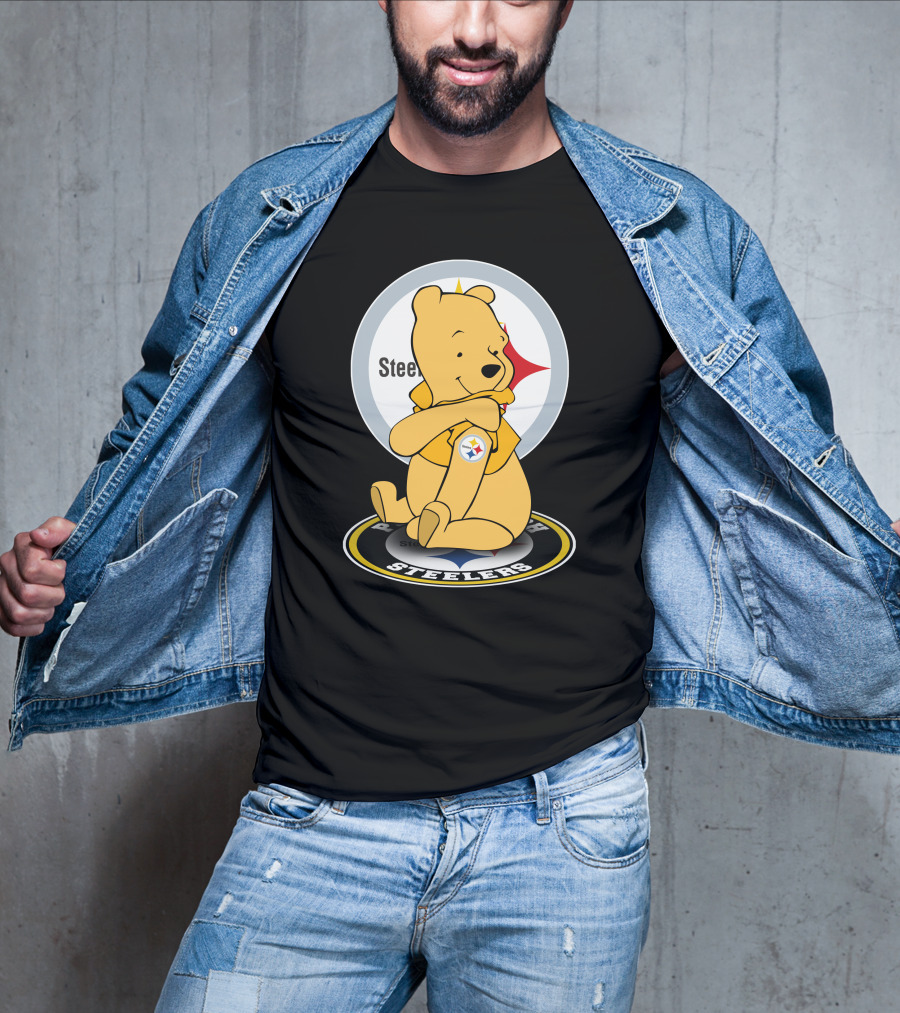 Pittsburgh Steelers Winnie The Pooh T-Shirt