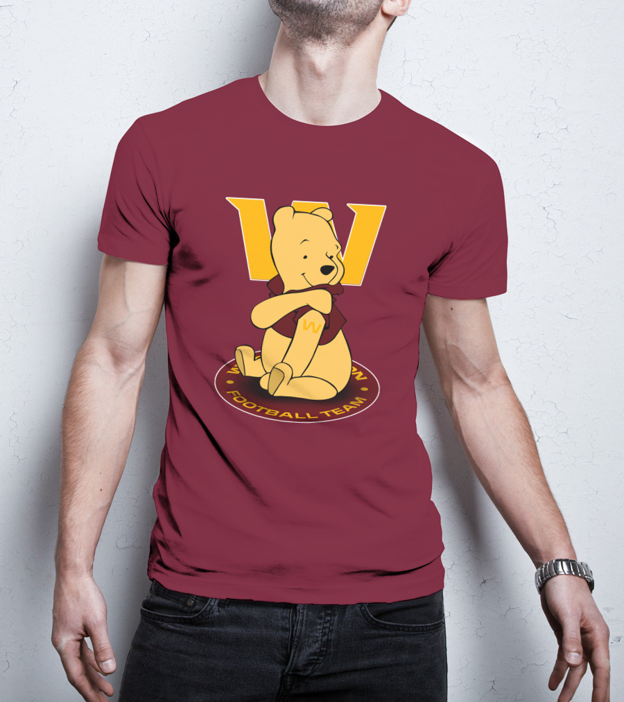 Washington Football Team W Winnie The Pooh T-Shirt
