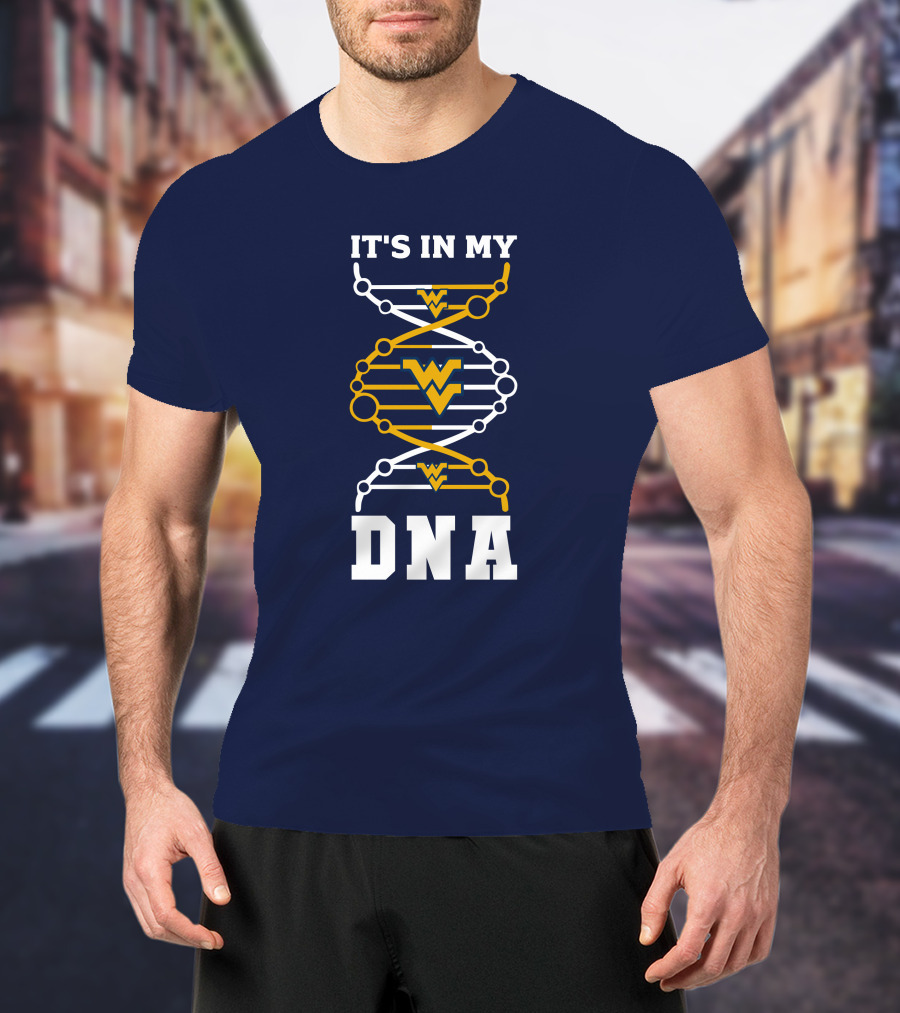West Virginia Mountaineers It's In My DNA WVU T-Shirt