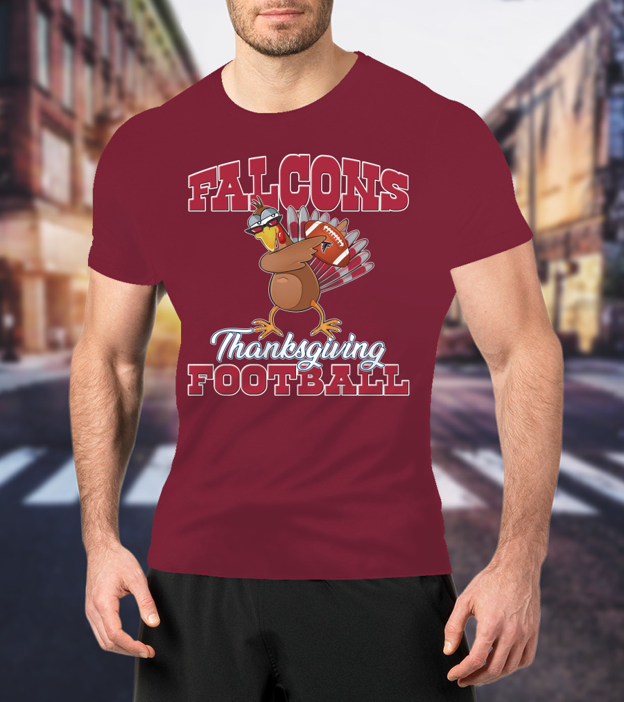 Falcons Thanksgiving Football T-Shirt