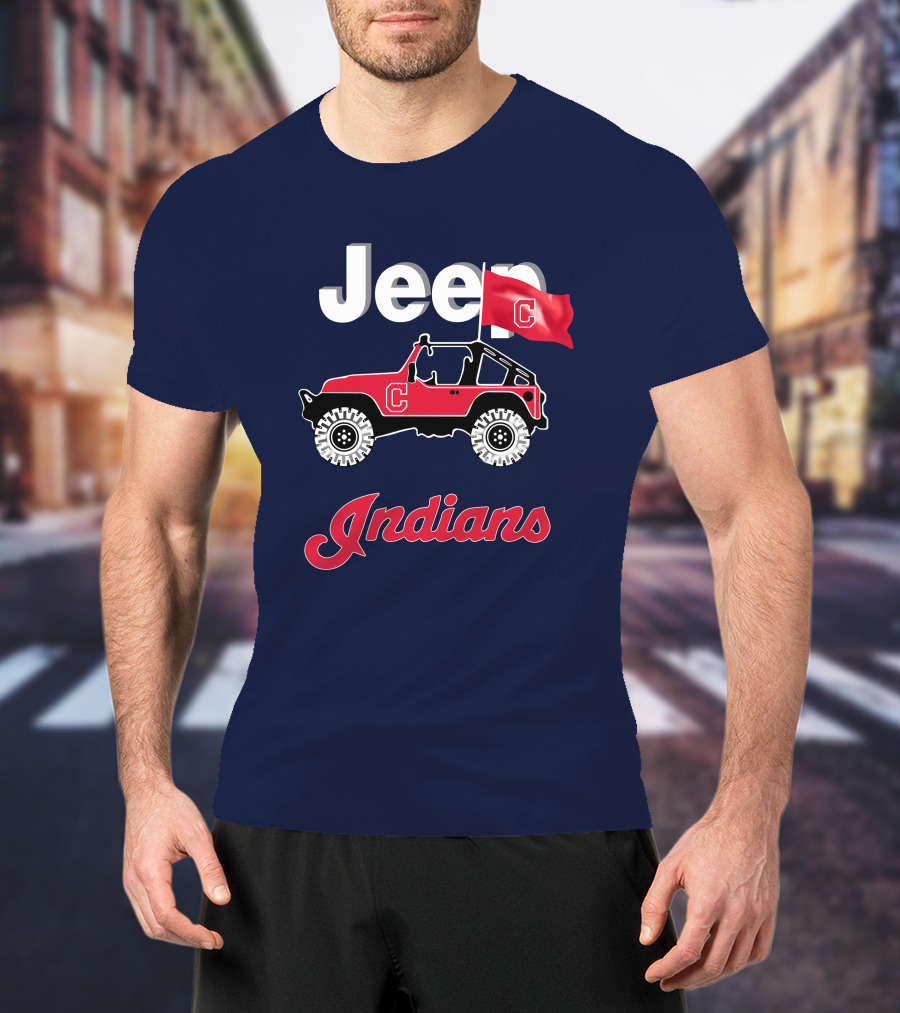 Jeep Indians C Flag T-Shirt