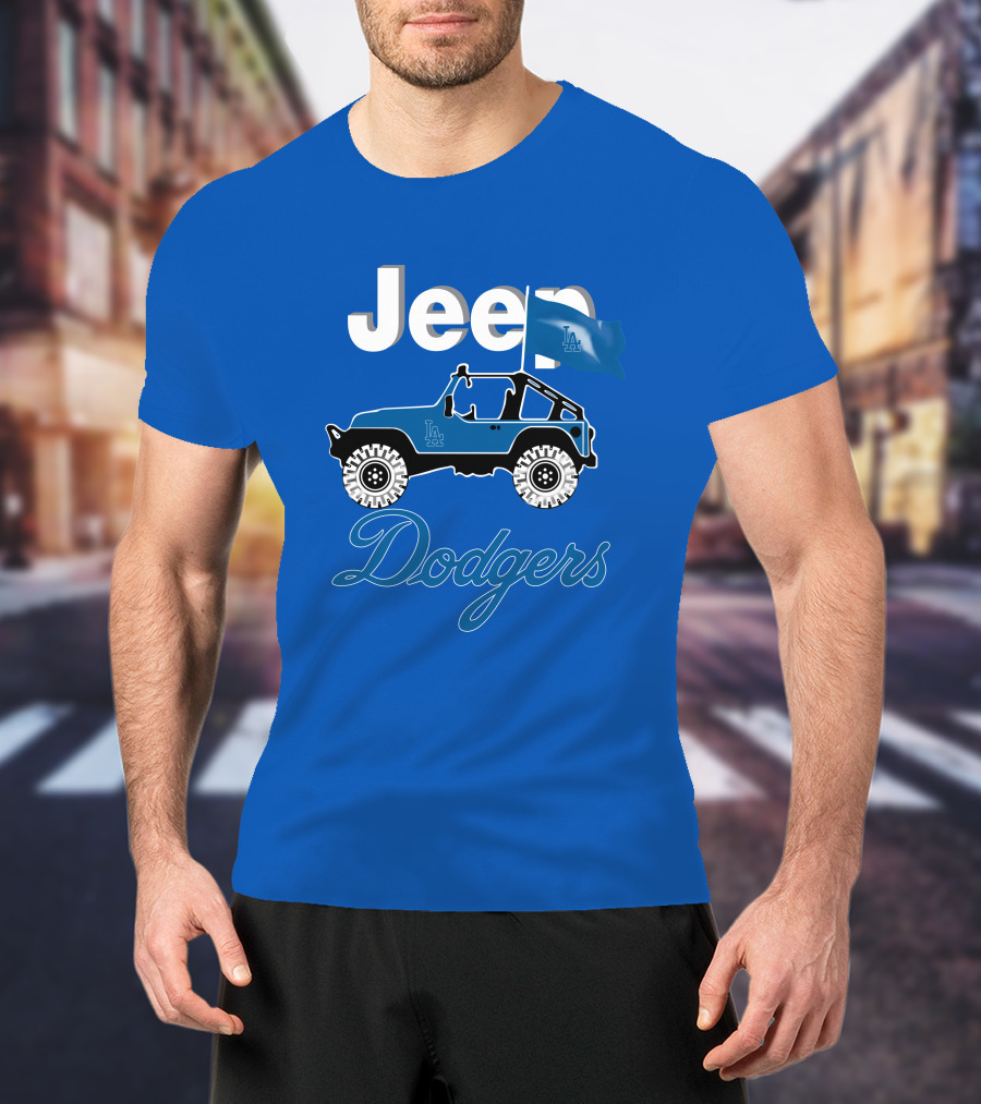 Jeep La Dodgers Are Coming T-Shirt