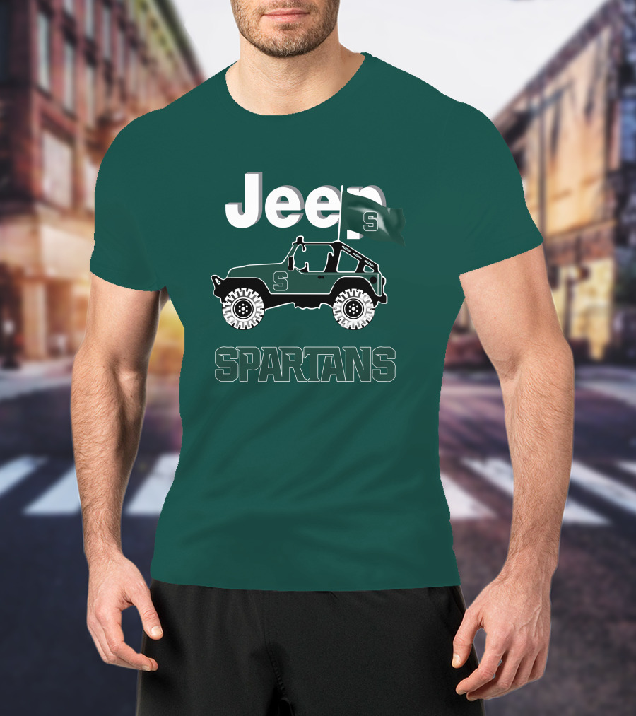 Jeep Spartans Michigan State Spartans Are Coming T-Shirt