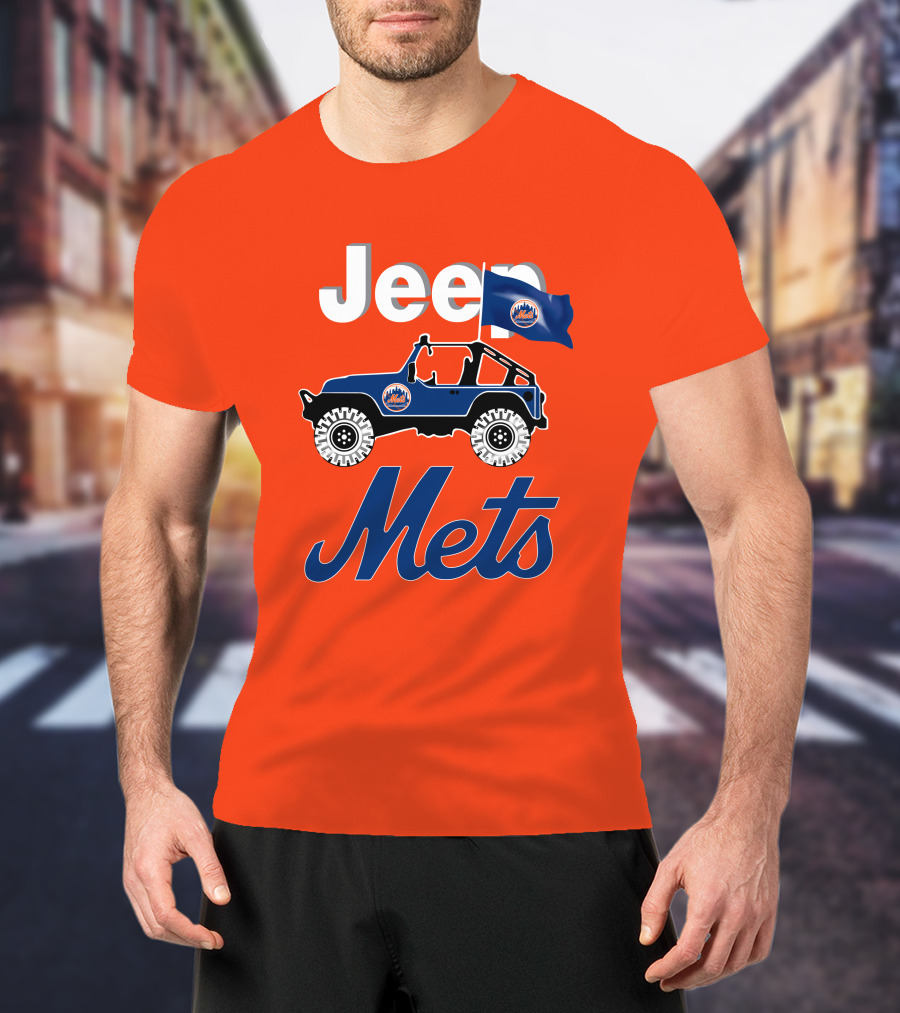 Jeep New York Mets Are Coming T-Shirt