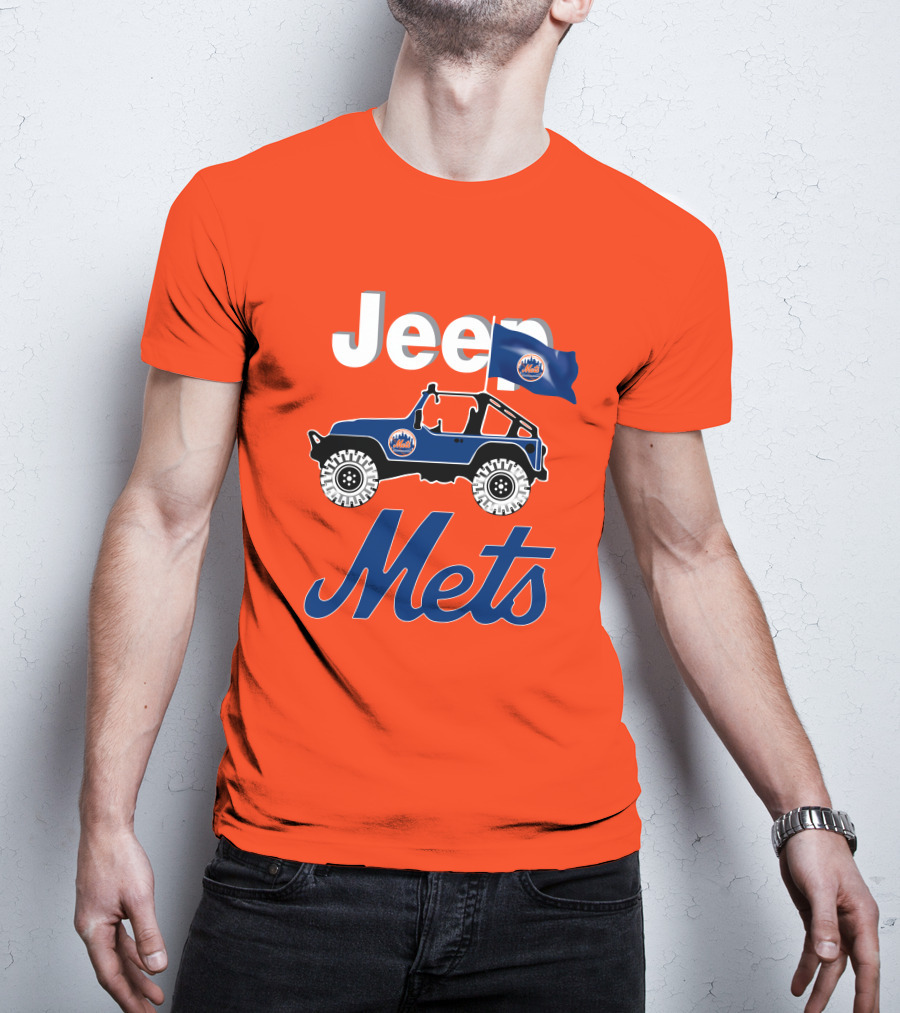 Jeep New York Mets Are Coming T-Shirt