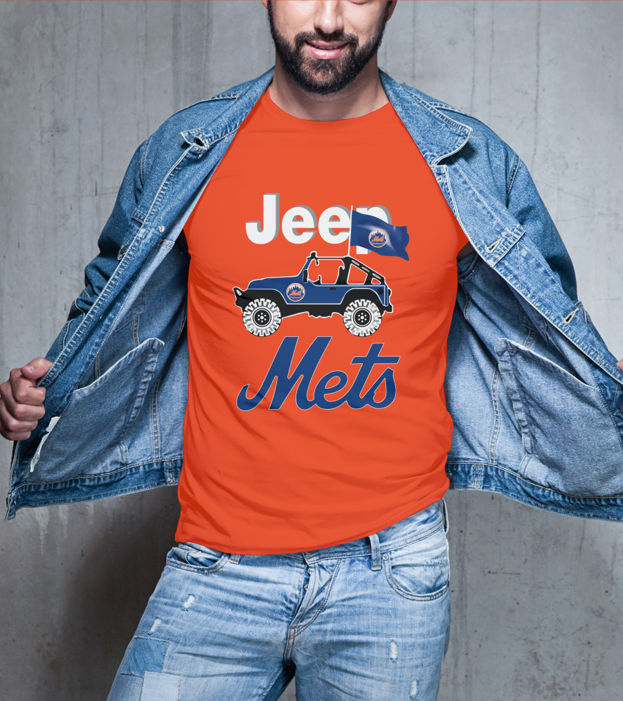 Jeep New York Mets Are Coming T-Shirt