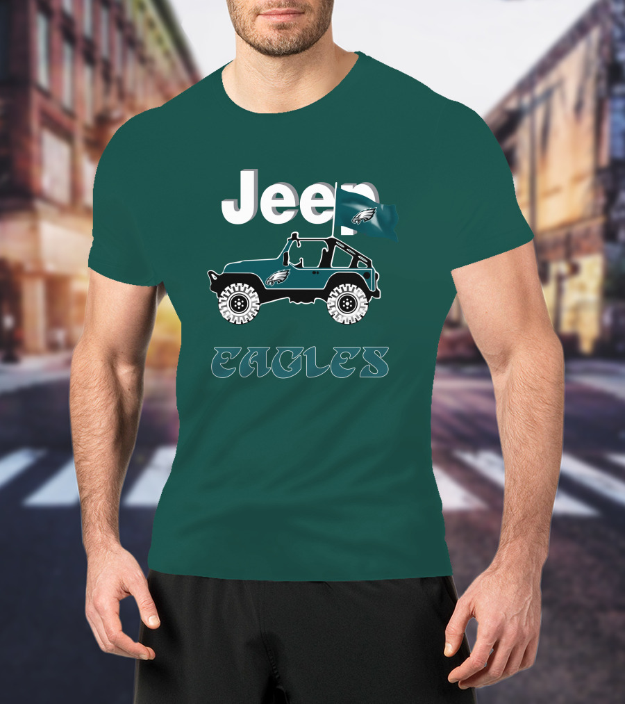 Jeep Philadelphia Eagles T-Shirt