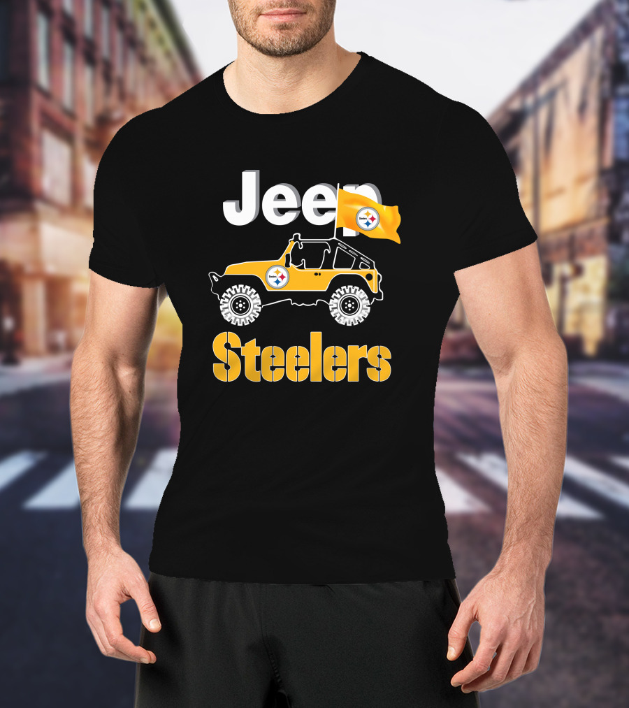 Pittsburgh Steelers Jeep Off-Road Adventure T-Shirt