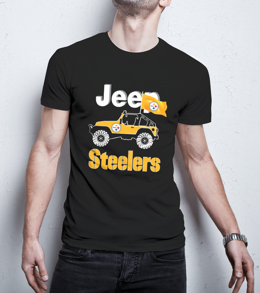 Pittsburgh Steelers Jeep Off-Road Adventure T-Shirt