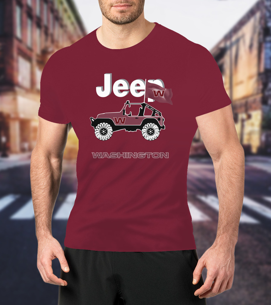 Washington Football Team Jeep Enthusiast T-Shirt