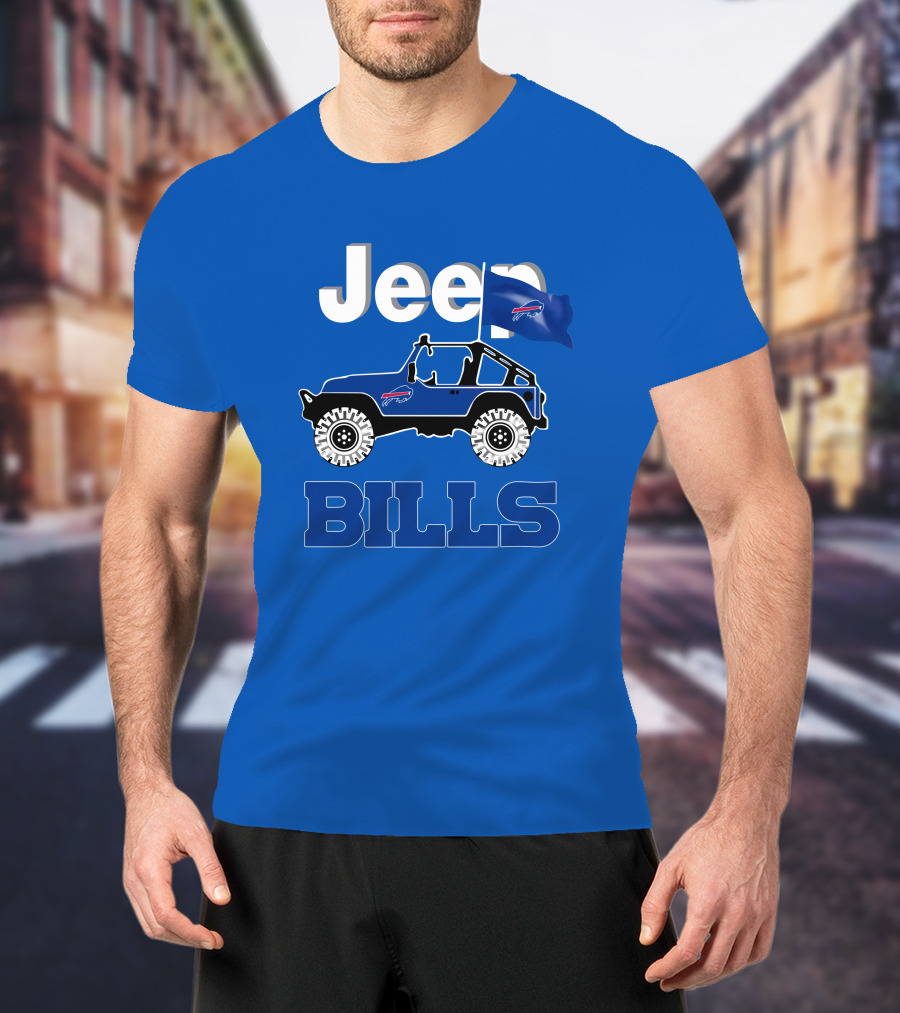 Jeep Buffalo Bills Are Coming T-Shirt