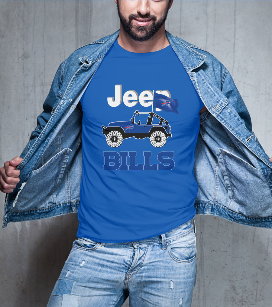 Jeep Buffalo Bills Are Coming T-Shirt