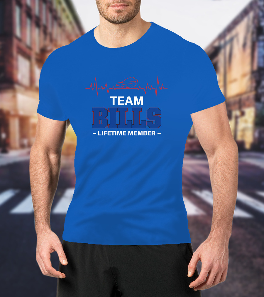 Team Bills Lifetime Member T-Shirt