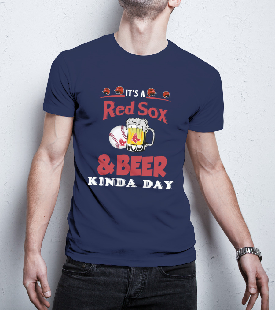 Boston Red Sox Beer Baseball Day T-Shirt