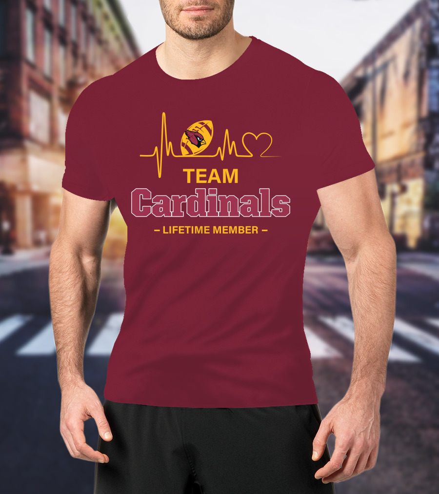 Team Cardinals Lifetime Member T-Shirt