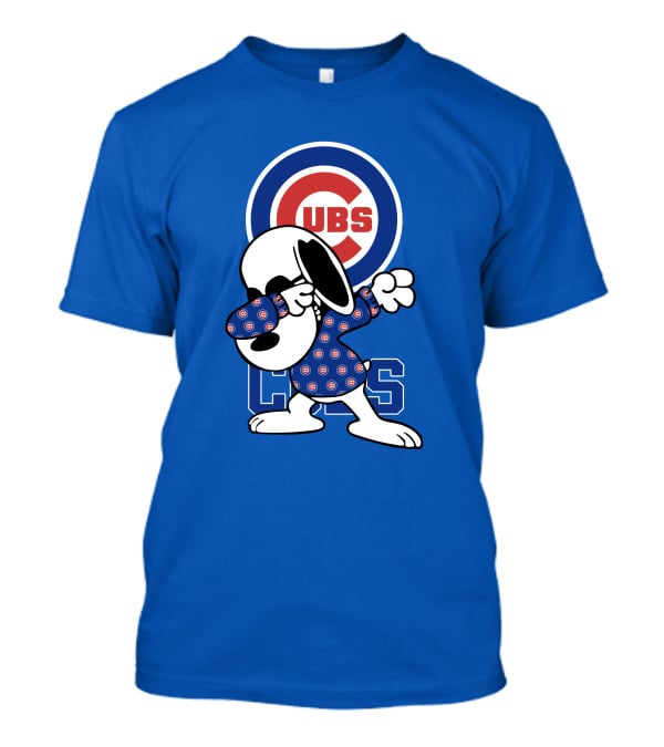 Chicago Cubs Snoopy Dabbing T-Shirt