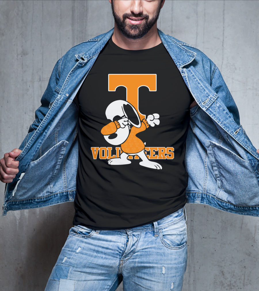 Tennessee Volunteers Snoopy Dabbing T-Shirt