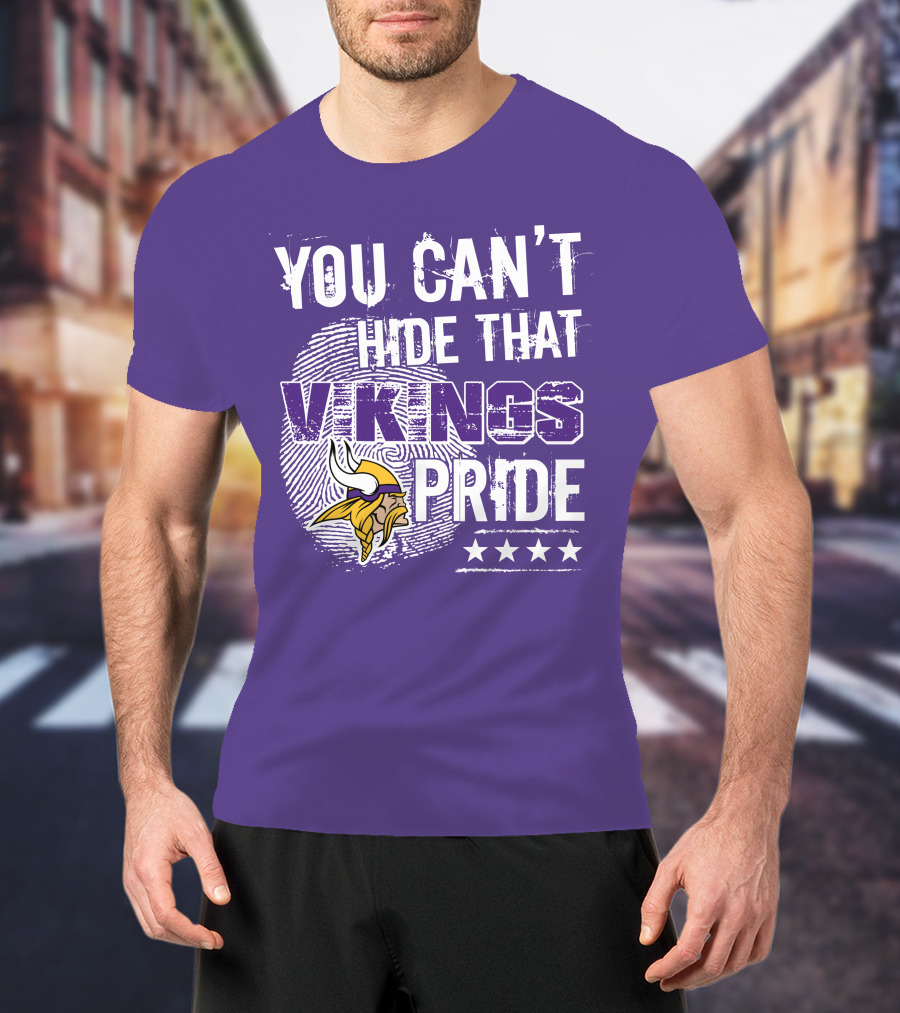 You Can't Hide That Vikings Pride With Iconic Minnesota T-Shirt