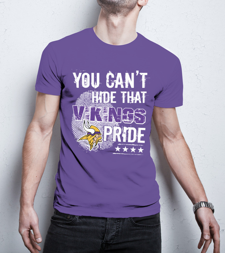 You Can't Hide That Vikings Pride With Iconic Minnesota T-Shirt
