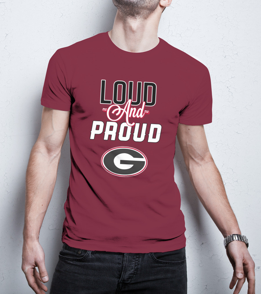 Loud And Proud Georgia Bulldogs G T-Shirt