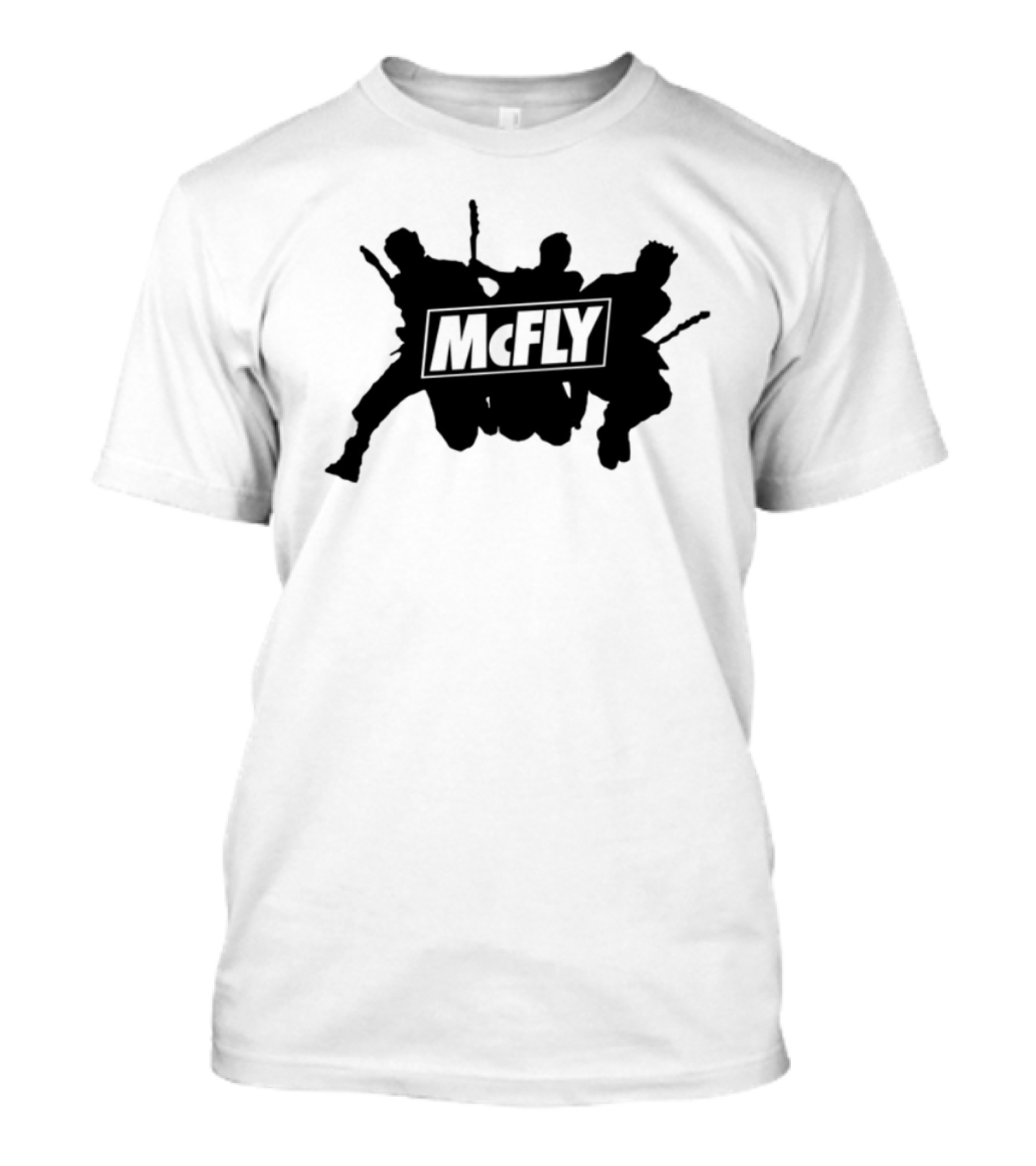 Mcfly Busted Comic Vs Battle Iconic Marteee Fan Collaboration T-Shirt