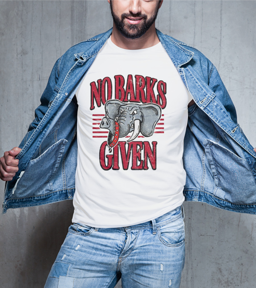Alabama Crimson Tide Triumphs Over Georgia Bulldogs No Barks Given T-Shirt