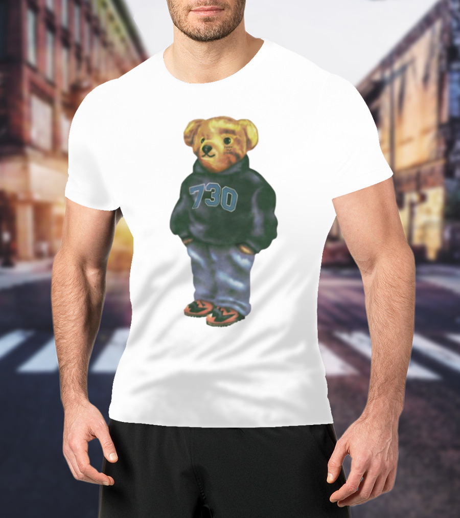 730 Bear Fresh Blank And Jeans Look T-Shirt