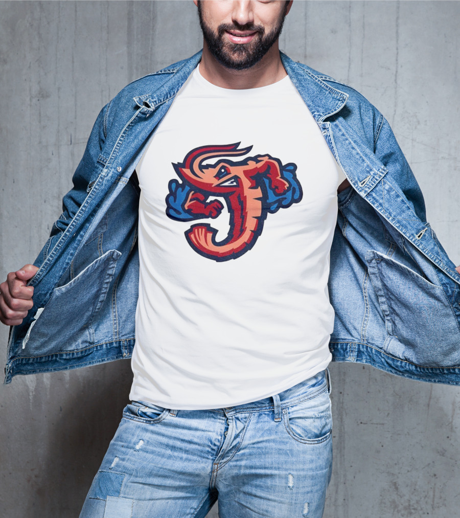 Jacksonville Jumbo Shrimp J Logo 2025 International League Champions MLB T-Shirt