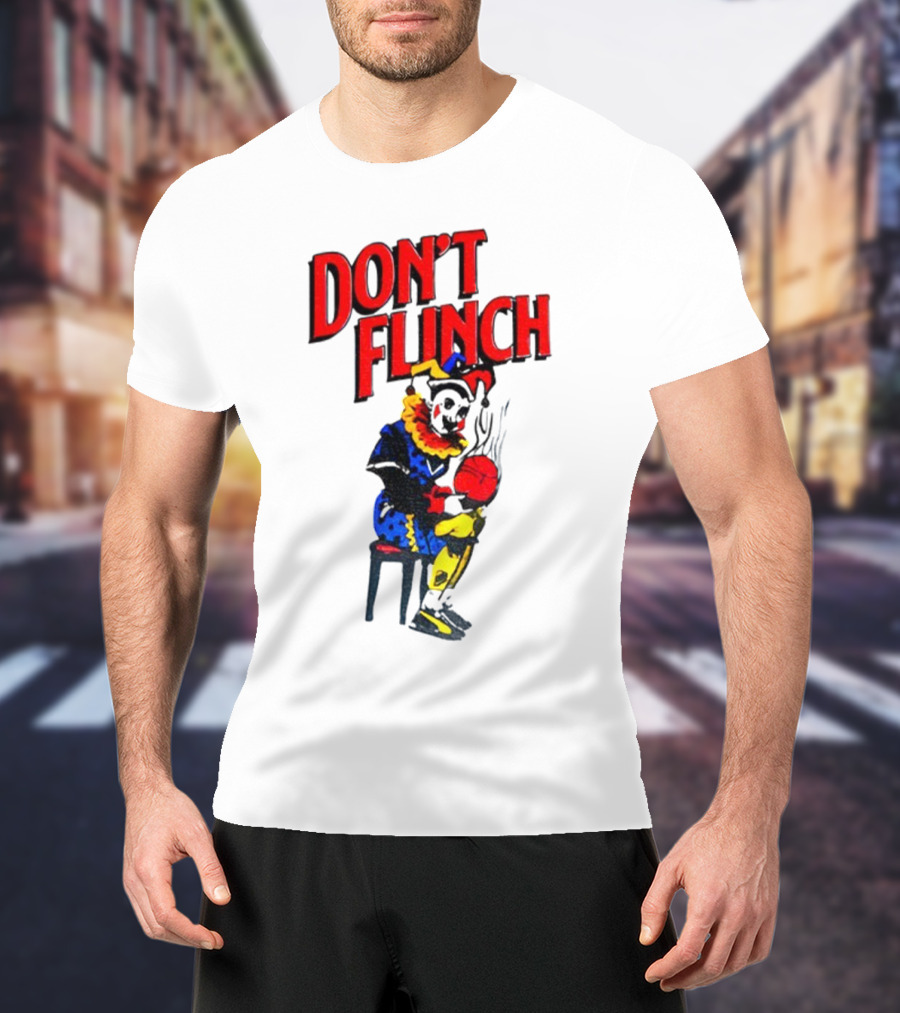 Tyrese Haliburton Basketball Clown Don't Flinch T-Shirt