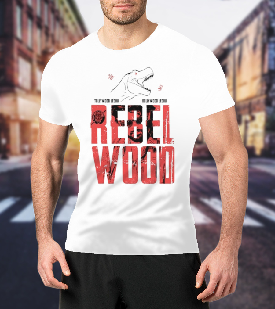 Rebelwood Dinosaur Tollywood Ledhu Bollywood Ledhu T-Shirt