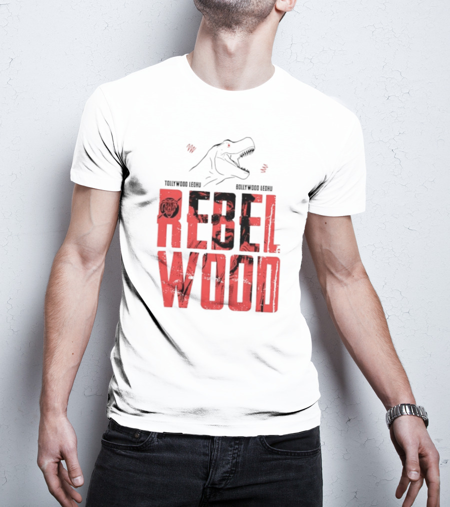Rebelwood Dinosaur Tollywood Ledhu Bollywood Ledhu T-Shirt