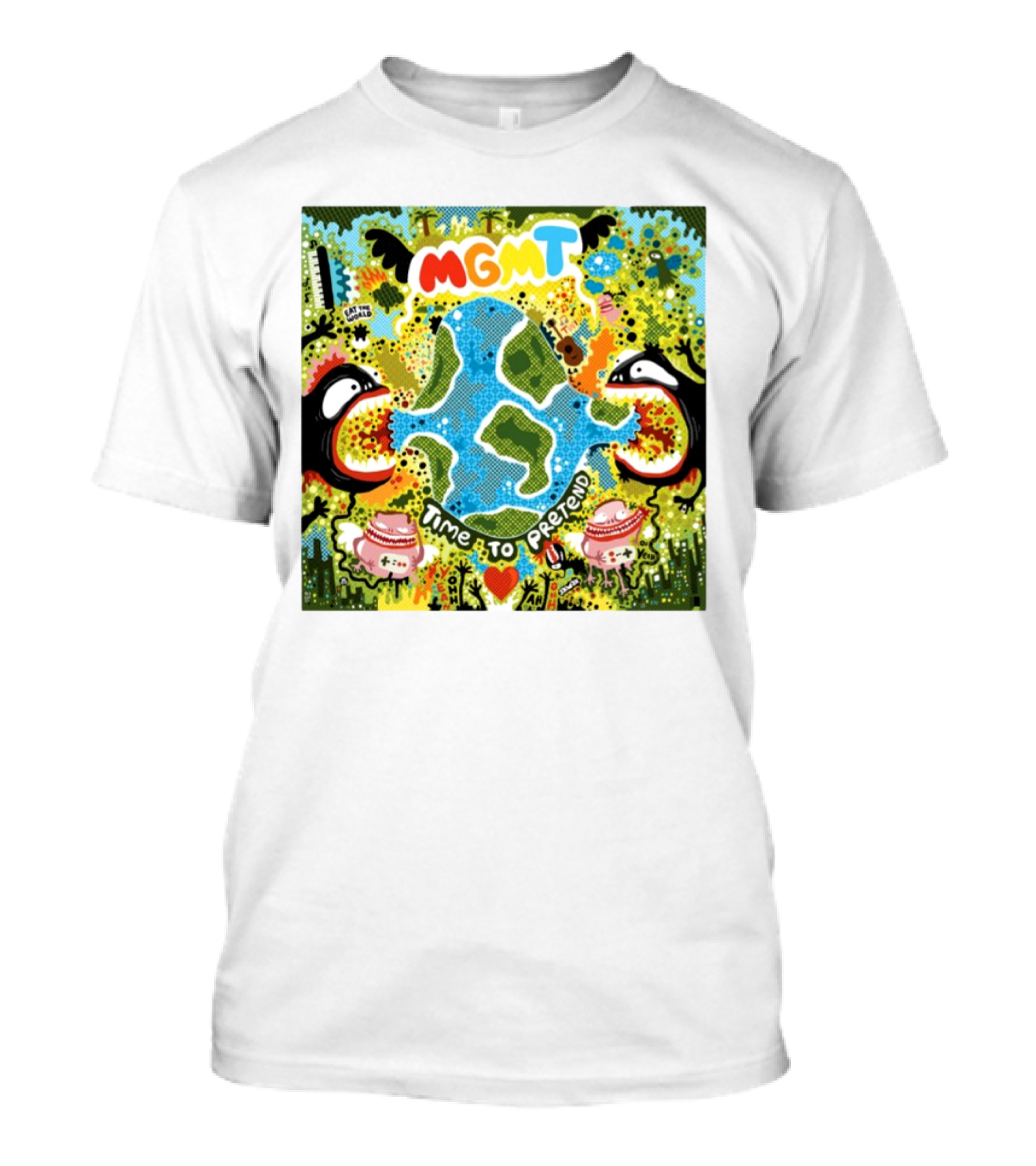 MGMT Time To Pretend EP Colorful Nature Fantasy Album Art T-Shirt