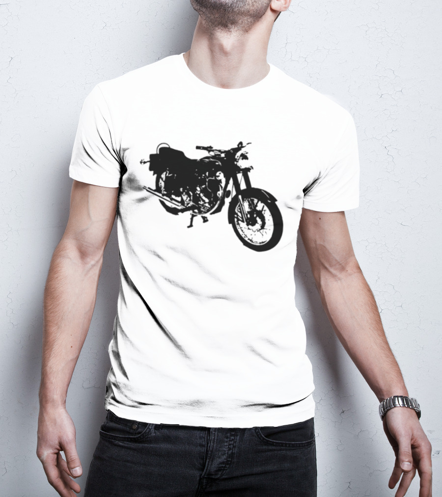 Bacon Hair Riding Motorcycle Fun Adventure T-Shirt