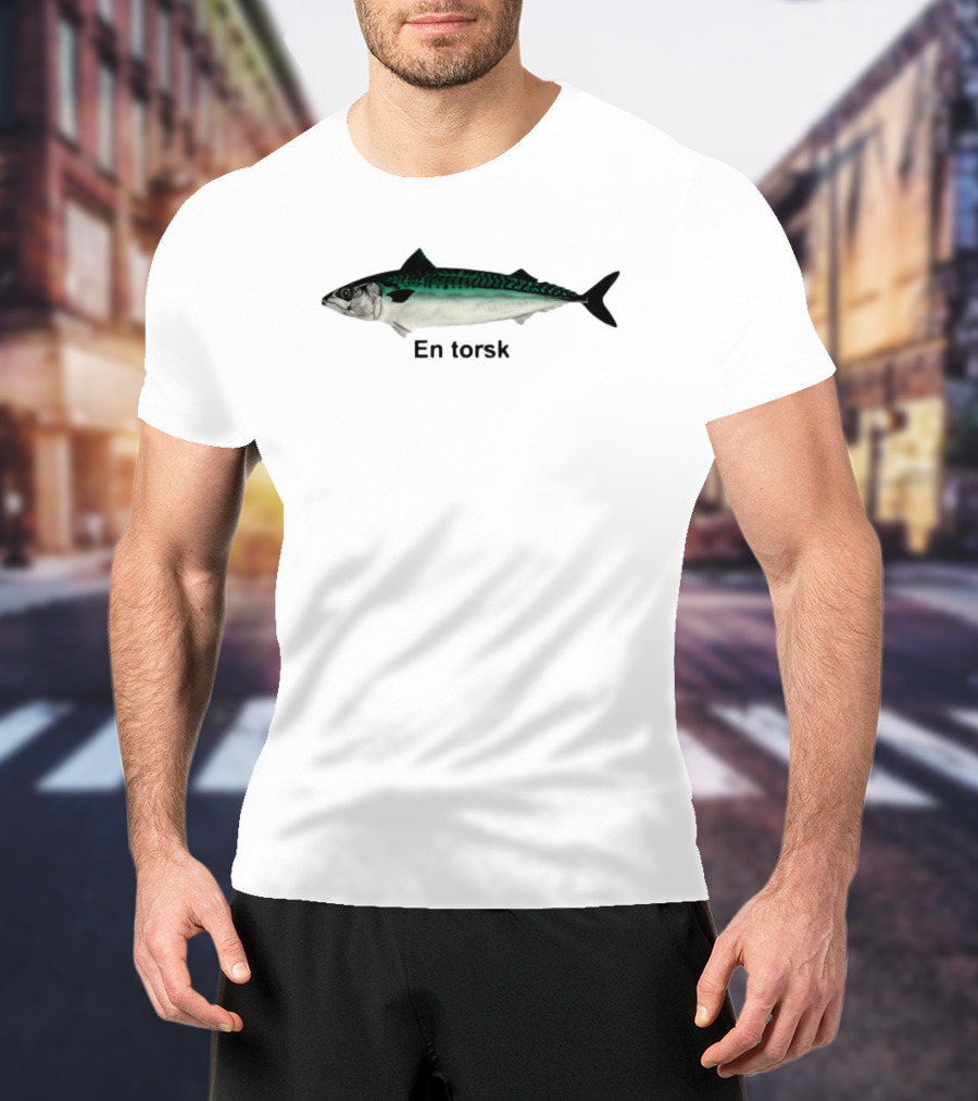 En Torsk Fish Image T-Shirt