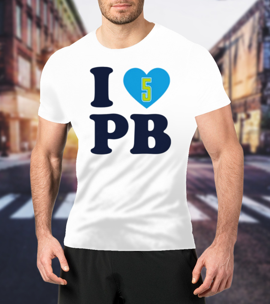 Azzi Fudd I Love 5 Heart Pb Paige Bueckers T-Shirt