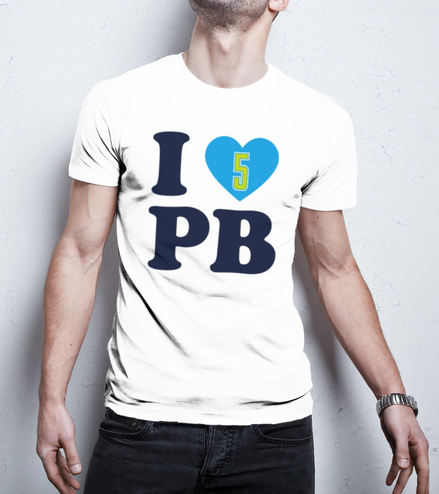 Azzi Fudd I Love 5 Heart Pb Paige Bueckers T-Shirt