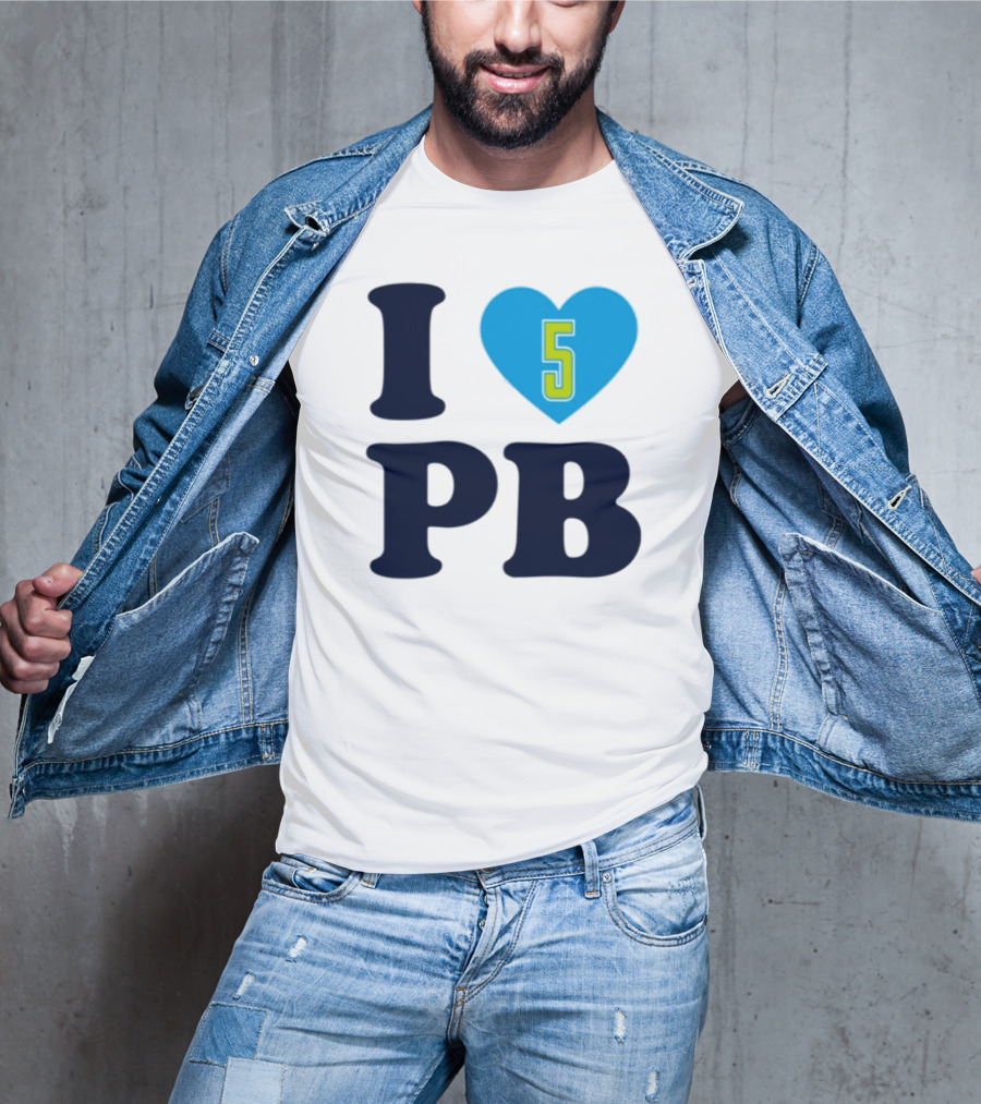 Azzi Fudd I Love 5 Heart Pb Paige Bueckers T-Shirt