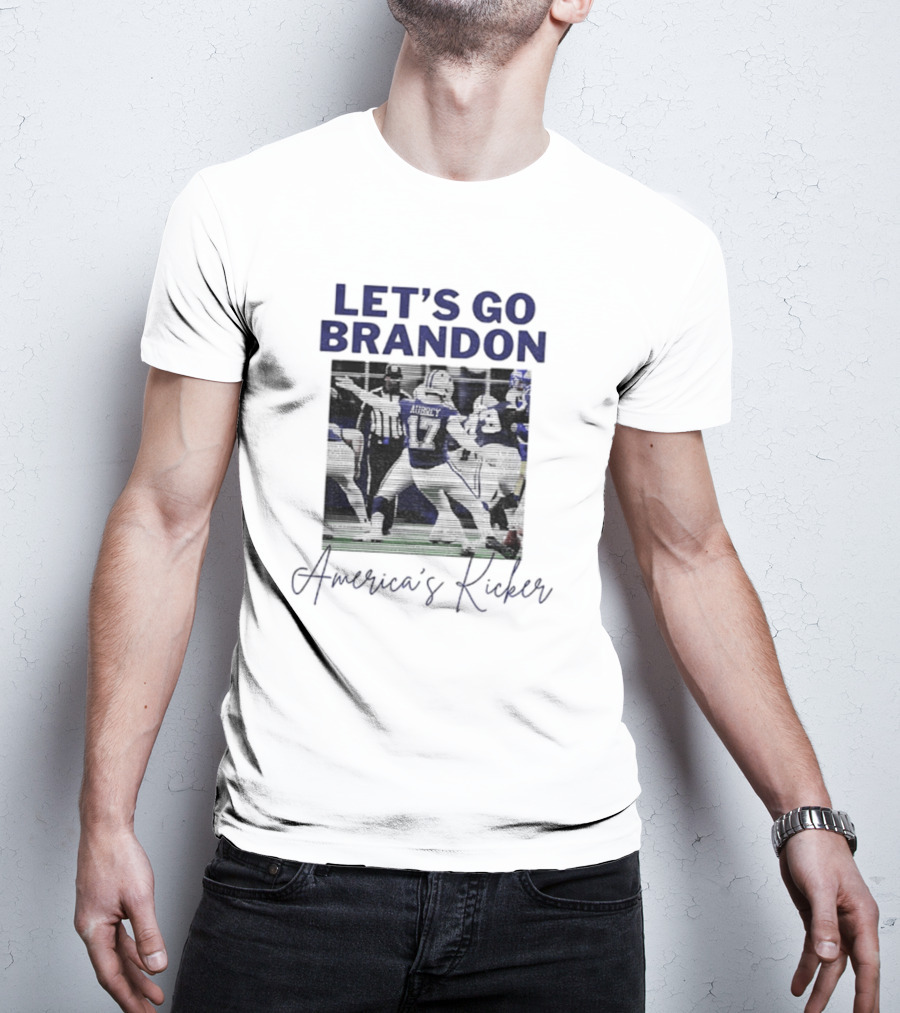 Let's Go Brandon America's Kicker Dallas Cowboys T-Shirt