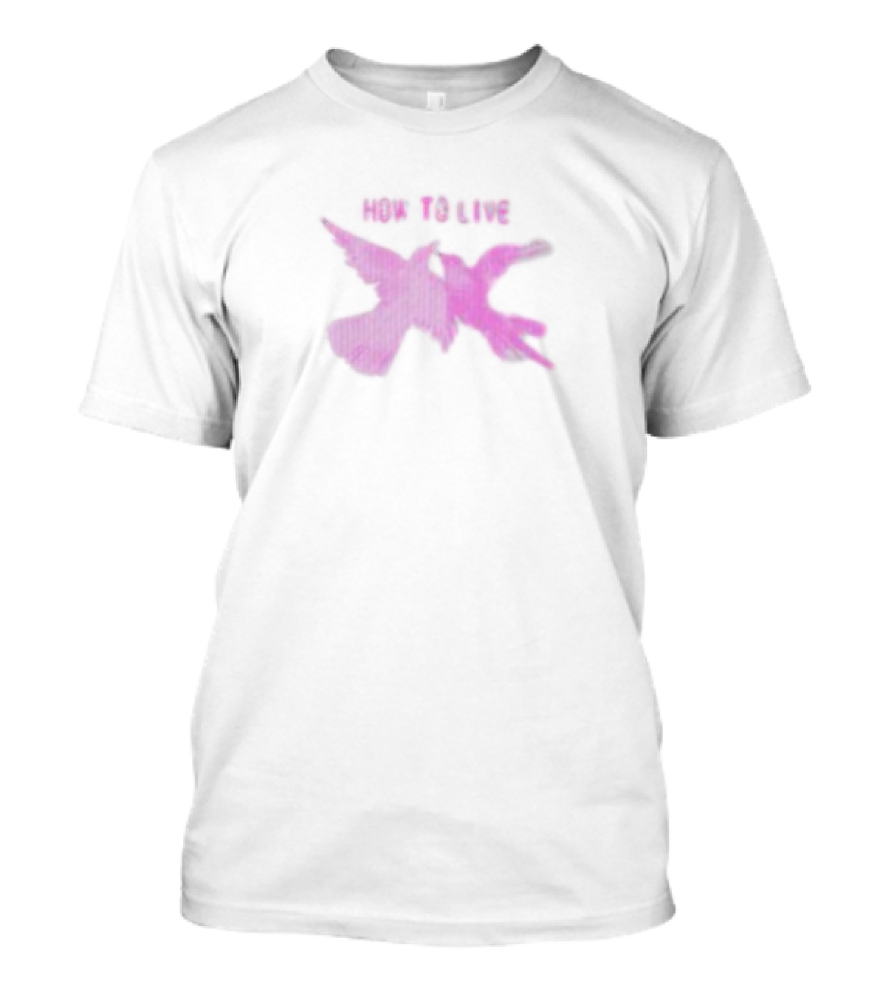 Del Water Gap How To Live Pink Doves T-Shirt