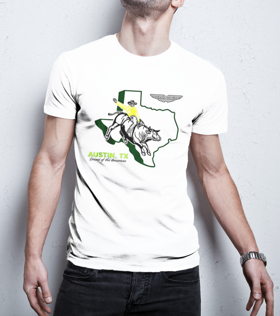 Aston Martin Texas Circuit Of The Americas Austin TX T-Shirt