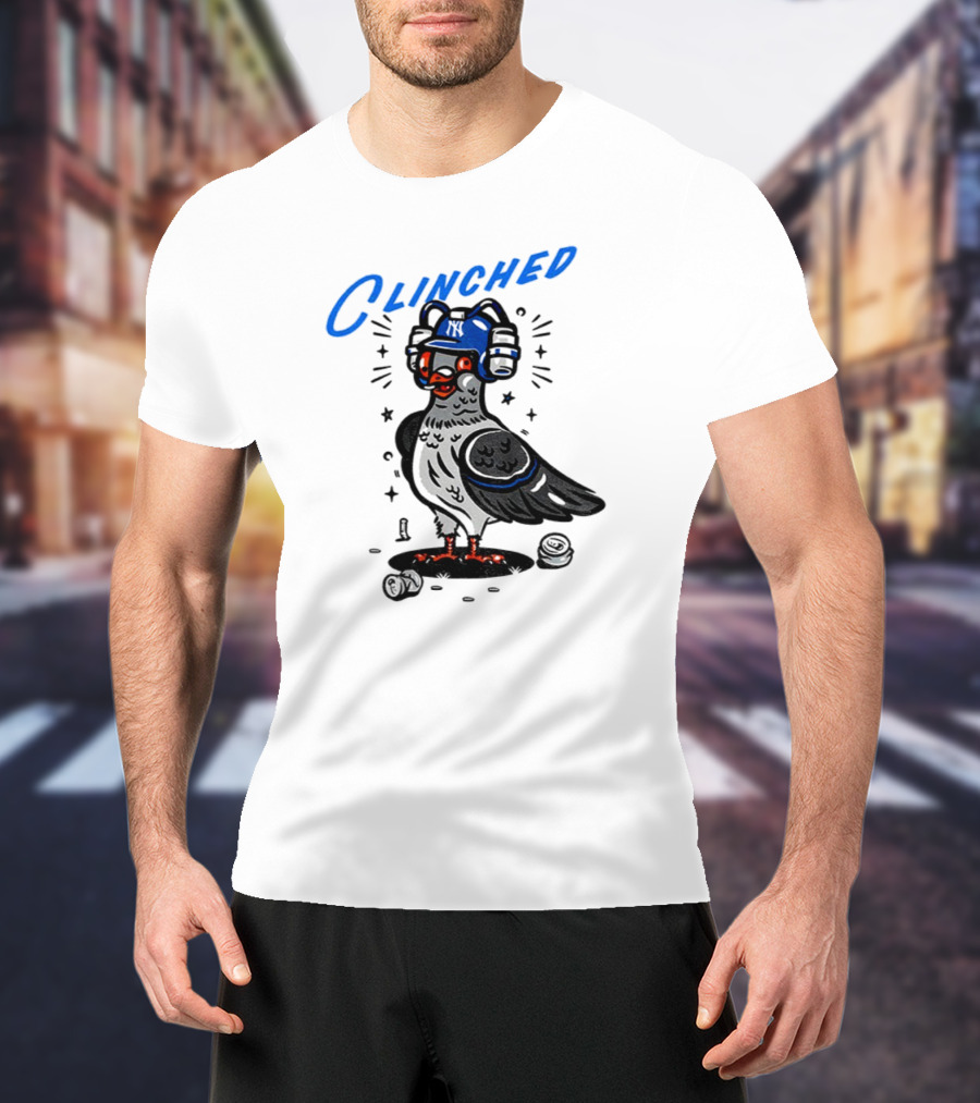 Dove Clinched New York Yankees MLB Baseball 2025 T-Shirt