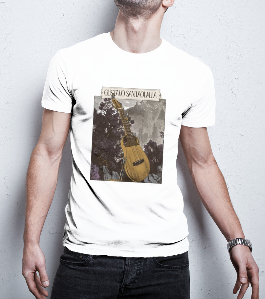 Gustavo Santaolalla Guitar Tour 2025 Artwork T-Shirt