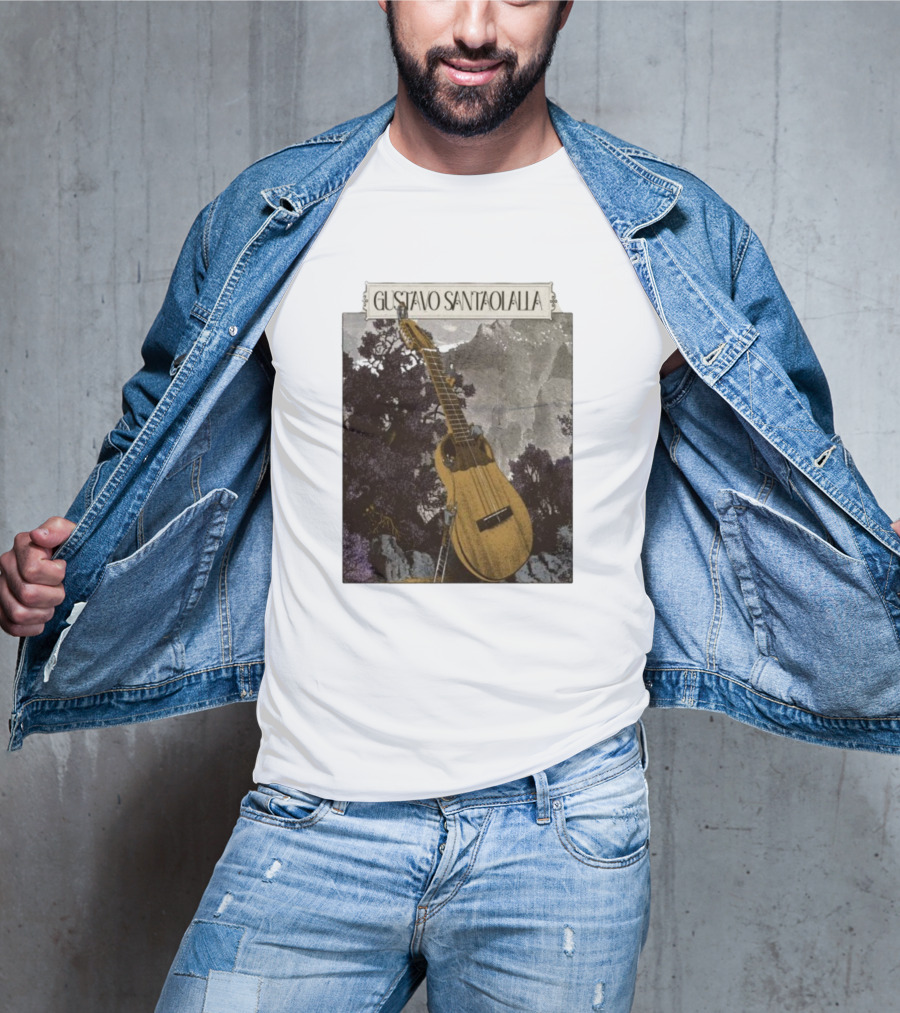 Gustavo Santaolalla Guitar Tour 2025 Artwork T-Shirt
