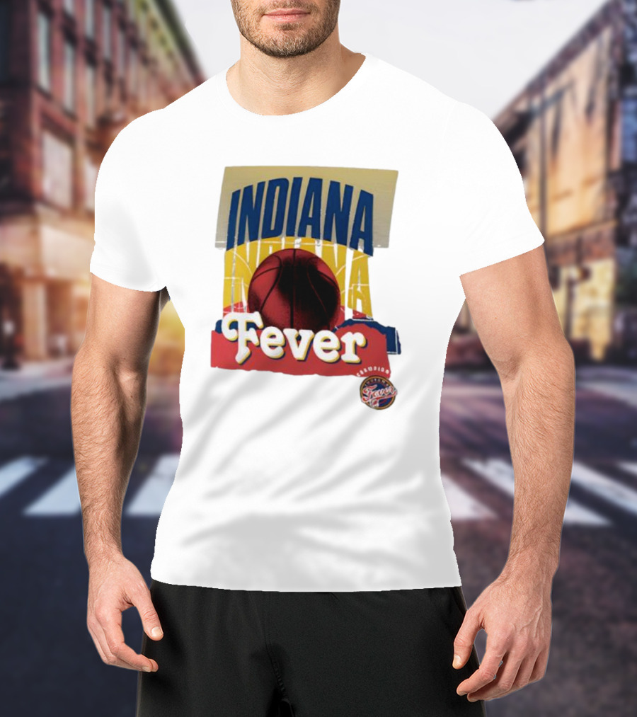 Indiana Fever Basketball 2025 WNBA Playoffs Power Forward Fever Edition T-Shirt