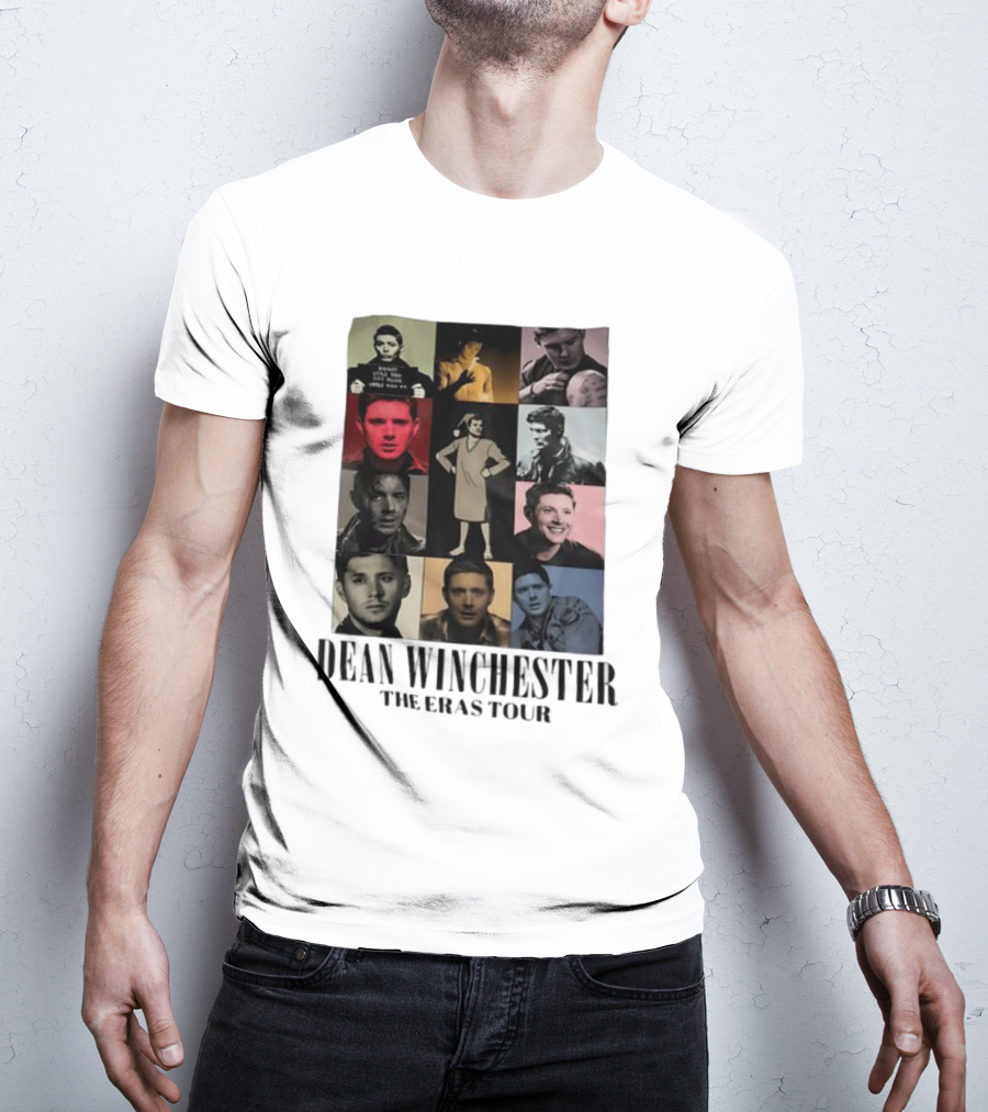 Dean Winchester The Eras Tour Supernatural TV Show T-Shirt