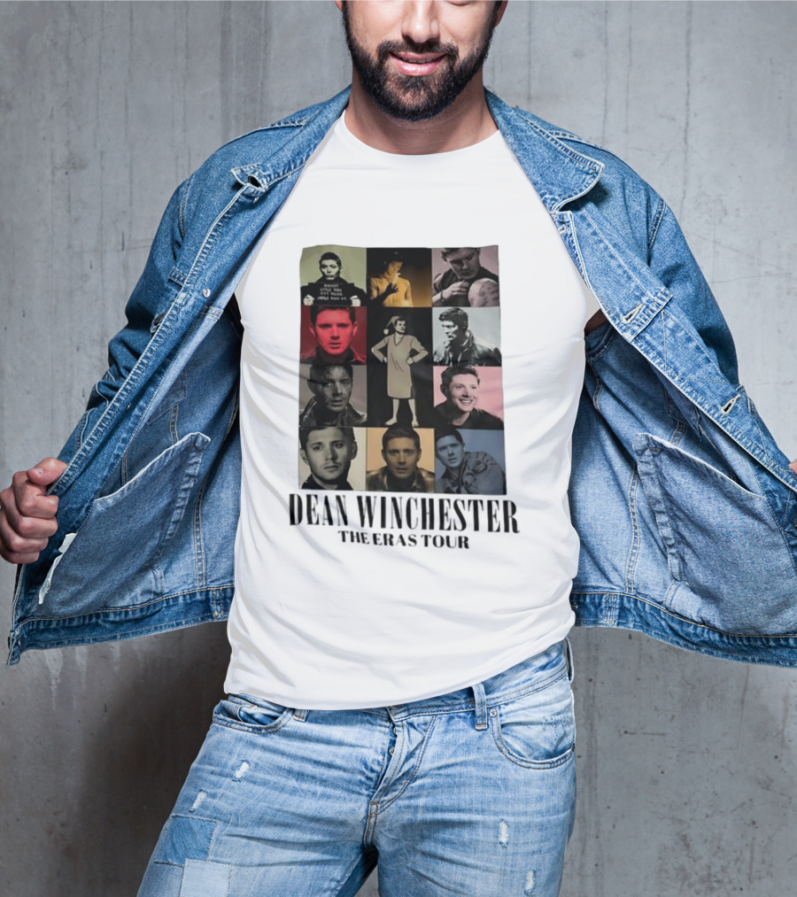 Dean Winchester The Eras Tour Supernatural TV Show T-Shirt