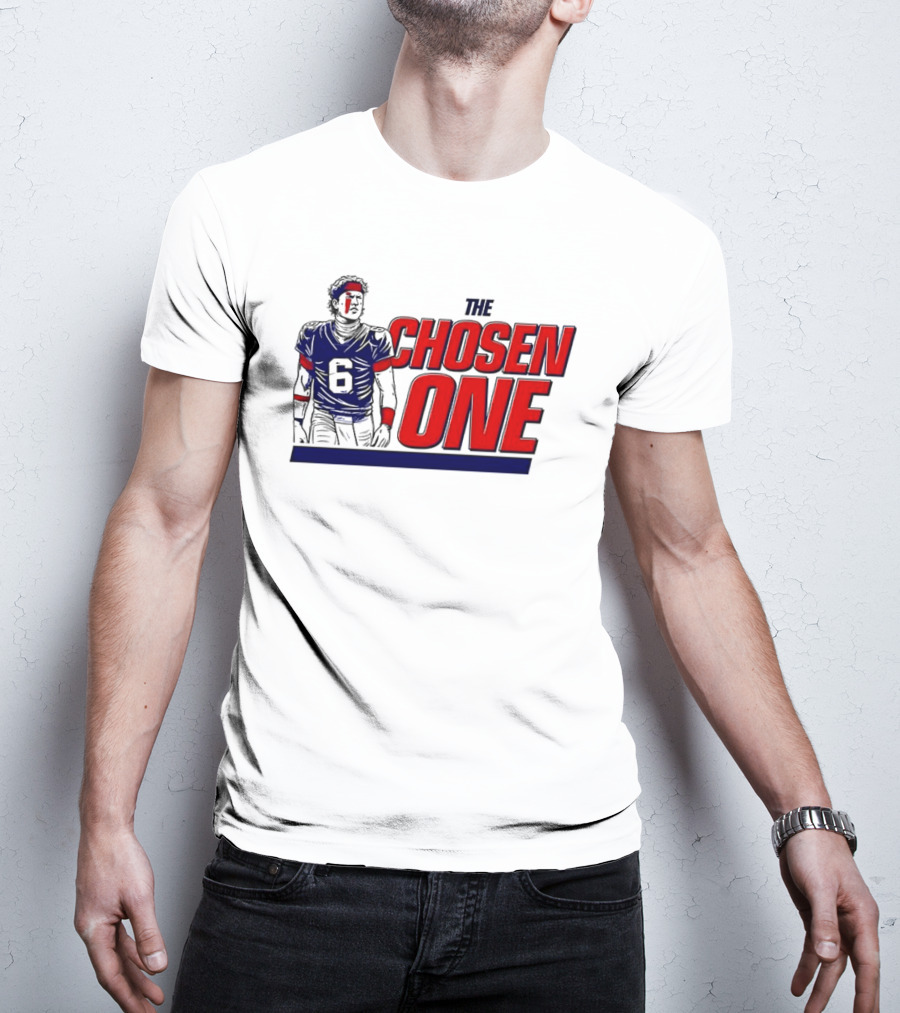 Jaxson Dart New York Giants The Chosen One T-Shirt
