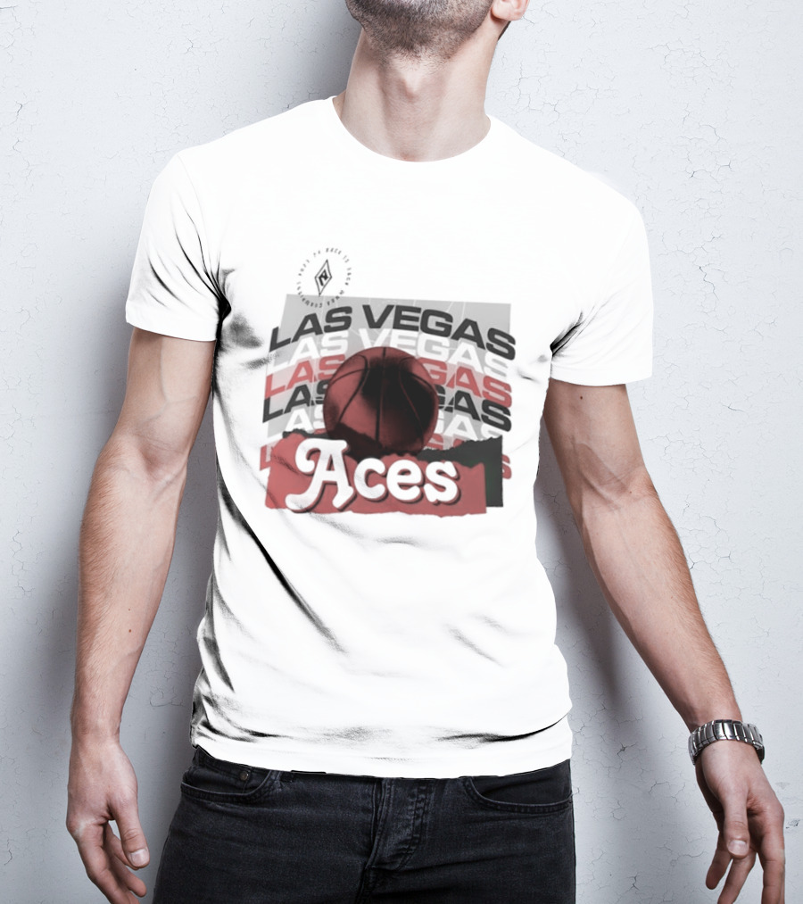 Las Vegas Aces Basketball 2025 WNBA Playoffs Power Forward Team Spirit T-Shirt