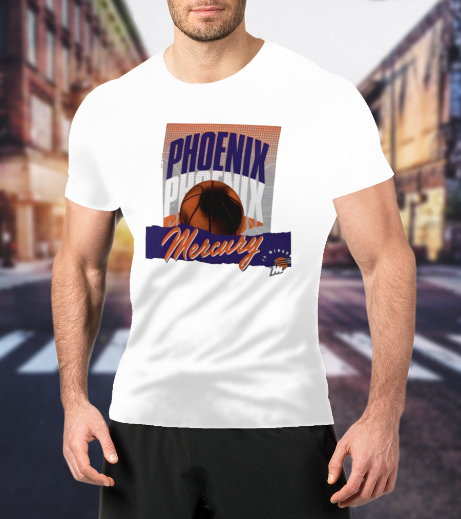 Phoenix Mercury Basketball 2025 WNBA Playoffs Power Forward T-Shirt